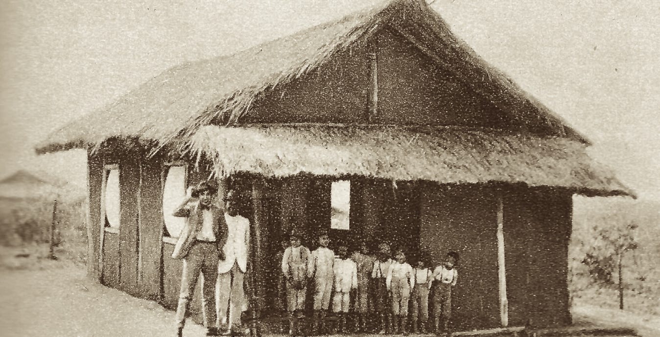 Escola japonesa na década de 1920 do livro Brasiolion im 20. Jahrhundert de Alfred Funke, Berlin 1922